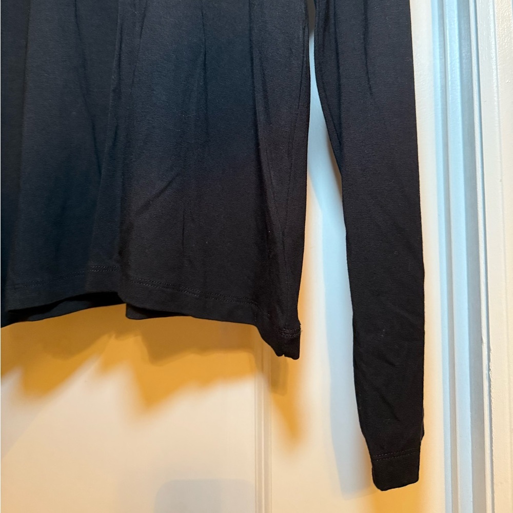 BRAND NEW Black Turtleneck Sweater by Banana Republic Long Sleeves Women’s Sz L - Picture 3 of 4